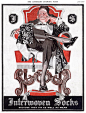 ​J.C. Leyendecker，德国插画艺术家。 - 长微博