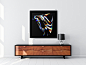 Chromatic Black : Exploration of light & glass