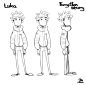 Forgotten story (doodles #1) , Puba 24 : I tried to redisign characters for my little story.
