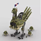 LEGO乐高MOC作品欣赏：蚁人及其他_Leo : 假面骑士 作者：MOKO Knight Crab 作者：rata LEGO Gundam & Devil LEGO Gundam Polar…