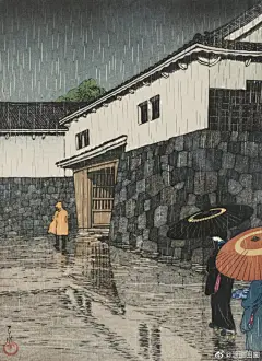 看大师对雨雪风霜的表达
日本浮世绘大师 川濑巴水（1883-1957） ​​​​