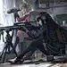 Anime 3600x2024 anime anime girls weapon gun artwork Lycoris Recoil Inoue Takina Nishikigi Chisato short hair long hair backpacks schoolgirl school uniform signature window curtains legs crossed sitting headphones ammunition gloves sunlight skirt