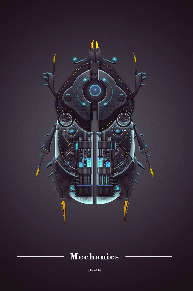 机械甲虫
