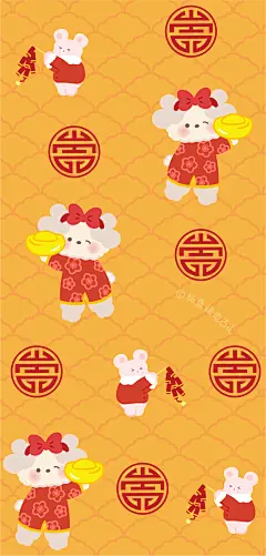 #春节倒计时#
还有两天就是春节了[红灯笼]
祝大家新的一年红红火火[心]可可爱爱 ​​​​ 
卡通 手机壁纸 新年 cr：板蓝根泡面儿