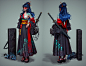 High school girl (Neo Tokyo: Exponential Reality)