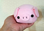 Pig Loaf- Mini : Mini Pig loaf pillow! Listing is for one medium pig plush!  Each Pig measure about 3 x 4 **- Made to order item**- Please allow 8 weeks to create item- Thank you! Sushi Plushies are Hand Made by me with lots of Love. If you love sushi, bu