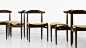 Knud Færch dining chairs model 215 at Studio Schalling