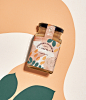 Label Design For The Nuts & Honey Spread : Label design for Honey House, a leader on the market of packed honey in Russia. Nuts & Honey Spread is the new healthy and tasty product line contains five tastes: pine nut, peanut and almond, peanut, haz