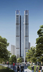 Foster + Partners Breaks Ground on Shanghai Suhewan Skyscraper,Suhewan Skyscraper. Image Courtesy of Foster + Partners