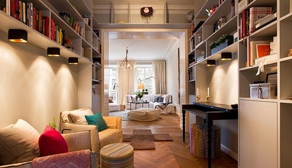 利用灯光打造的温馨 瑞典现代风格公寓 3...