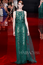 【图】礼服的盛宴！艾莉·萨博(Elie Saab)2013秋冬高级定制秀，海报带你亲临2013秋冬巴黎高级定制时装周_第9页_Elie Saab高级定制_海报时尚网