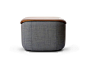 Pouf / coffee table QUADRO Nordic Collection by SOFTLINE | design Susanne Grønlund: