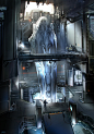 Halo 4 - Complex Mp map, sparth : Halo 4 - Complex Mp map. 
Microsoft 343 industries. 2012