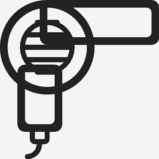 吹风机沙龙现在图标_88ICON htt...