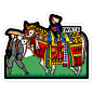■チャグチャグ馬コ（岩手県）【チャグチャグ馬コ】
2013年4月発売
寸法：幅 170 mm x 高さ 133 mm