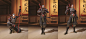 Overwatch Oni Genji, Hong Chan Lim : Overwatch Oni Genji has revealed at Blizzcon 2016 
I had this great opportunity to work on Oni Genji.

This link shows details of how to earn this skin.
http://us.battle.net/heroes/en/blog/20327397

Thanks to Arnold Ts