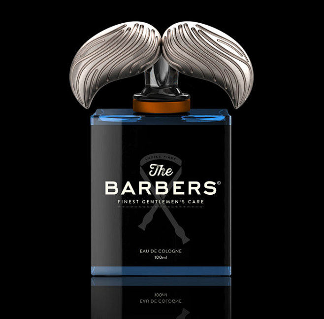 The Barbers新香气小瓶的包装设...
