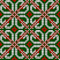 冬季圣诞针织毛衣布料花纹纹理AI矢量图案 印刷背景 (26)