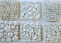 Clay Wall Sculptures by Angela Schwer, via Etsy.