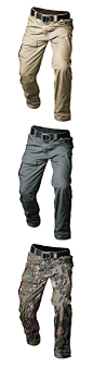 Mens Outdoor Cargo Pants: Waterproof /Multi-pocket