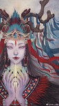 来 放组屏保 draw  by 付璐（不管了_傅鹿） ​​​​