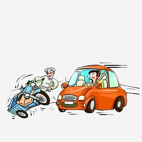 撞车交通事故插图高清素材 交通事故 卡通 插图 撞车 漫画 免抠png 设计图片 免费下载