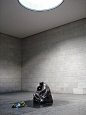 Sculpture by famous German artist Kaethe Kollwitz inside the memorial for war victims in the center of Berlin