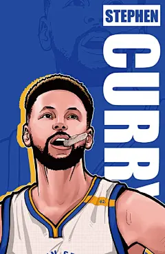 Splash Brothers ｜ 库里手绘插画_3_李欢喜设计窝_来自小红书网页版