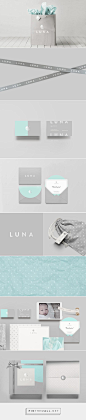 Luna Newborn Accessories Boutique Branding by Gustavo Freitas | Fivestar Branding Agency – Design and Branding Agency & Curated Inspiration Gallery