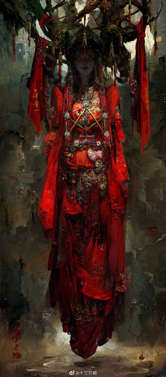 阴间画师超话 土生之物三张了，三成AI...