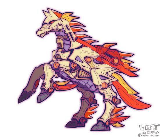 就决定是你了喷火龙超进化口袋妖怪机甲化