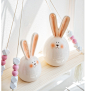 米子家居 ins创意可爱萌兔卧室客厅房间装饰品摆件结婚礼品礼物-淘宝网