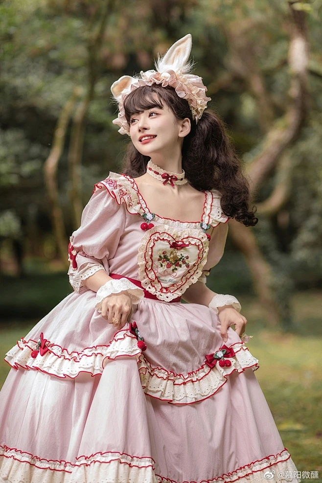 Lolita 洋装 洛丽塔-花瓣网