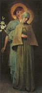 windypoplarsroom:

Marianne Stokes
“The Annunciation”
