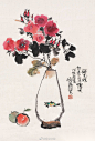 程十发花卉水墨画欣赏
程十发（1921－2007），海派书画大师，在人物、花鸟方面独树一帜。长期任上海画院院长，是一位成就斐然、中外盛誉的艺术家。20世纪50年代，以连环画、插图影响于画坛。此后，艺术视野不断拓展，“取古今中外法而化之”，他的画受陈老莲、青藤、八大山人、石涛、新罗山人影响。晚 ​​​​...展开全文c