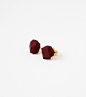 plum geo earrings by AMM Jewelry@北坤人素材