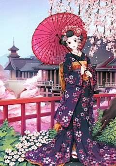 木子禾子_888采集到插画