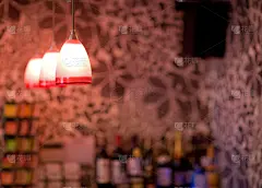 大特写,室内,葡萄酒,水平画幅,墙,无人,商店,灯,现代,植物