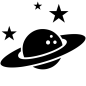 行星飞碟图标