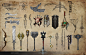Diablo 3 weapon and item concepts