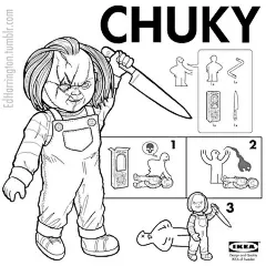 宜家风格手册 ／认得出来么 —— by Ed Harrington