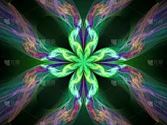 抽象的壁纸。抽象的分形。分形艺术背景的创意设计。壁纸桌面、海报、封面小册子、卡片等装饰。迷幻。打印衣