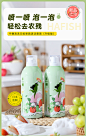 半懒果蔬清洁慕斯去农残蔬菜水果洗洁精家用2支装-tmall.com天猫