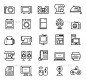 家用电器和设备现代,杂项图标图标矢量Home Appliances and Equipment Icons Vector Modern - Miscellaneous Icons电器、黑色、清洁、咖啡、电脑、烹饪、切割、洗碗机,国内,干燥机,电气,电气、元素、设备、风扇、冰箱、图形,集团,家里,图标,插图,形象,铁、水壶、厨房、洗衣房、机、微波、对象,烤箱 appliance, black, clean, coffee, computer, cooking, cutting, dishwasher, do