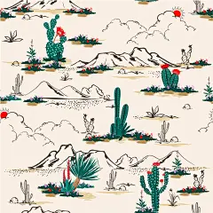 手绘热带植物纹理椰子棕榈树服饰印花包装墙布矢量AI印刷 (53)