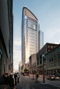 WORLD'S GREENEST SKYSCRAPER coming up in Pittsburgh: PNC PLAZA Tower..Office Bldg breathes w/ a double-skin facade: a natural ventilation system w/ glass outer weather and air barrier & an inner layer w/ automated air vents, a wood curtain wall, &