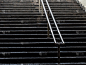 楼梯,巴黎地铁,地下通道,布加勒斯特,行人,水平画幅,古老的,湿,金属,建筑业