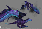 Legion - Storm Dragon, Ariel Fain : Storm dragons i did for Legion! :>