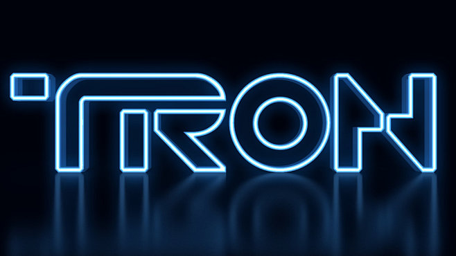 TRON logo by n0viKai...