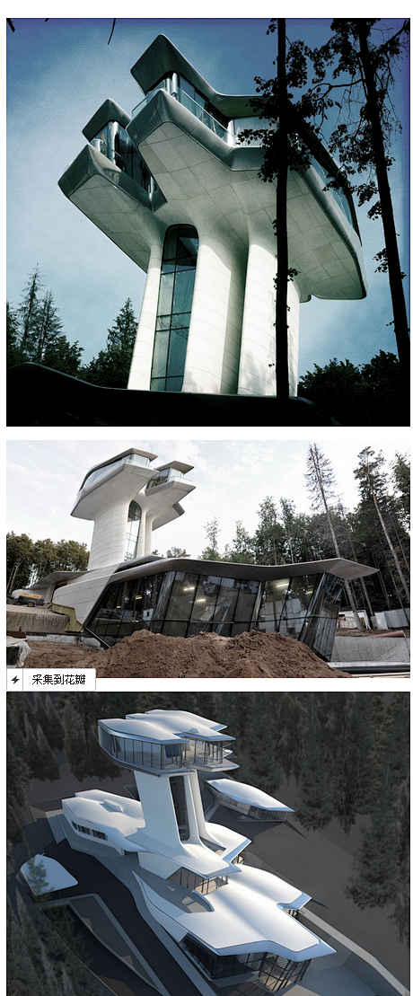 俄罗斯的首都山别墅 / Zaha Had...